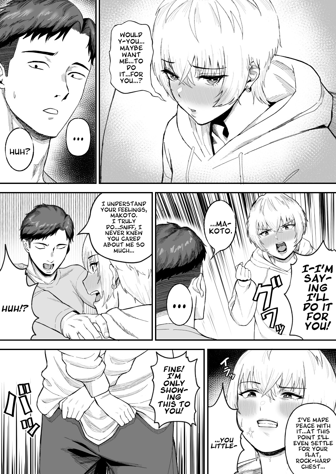 Hentai Manga Comic-I Found Out My Pretty Boy Friend Was Actually A Chick With Huge Tits!-Read-6